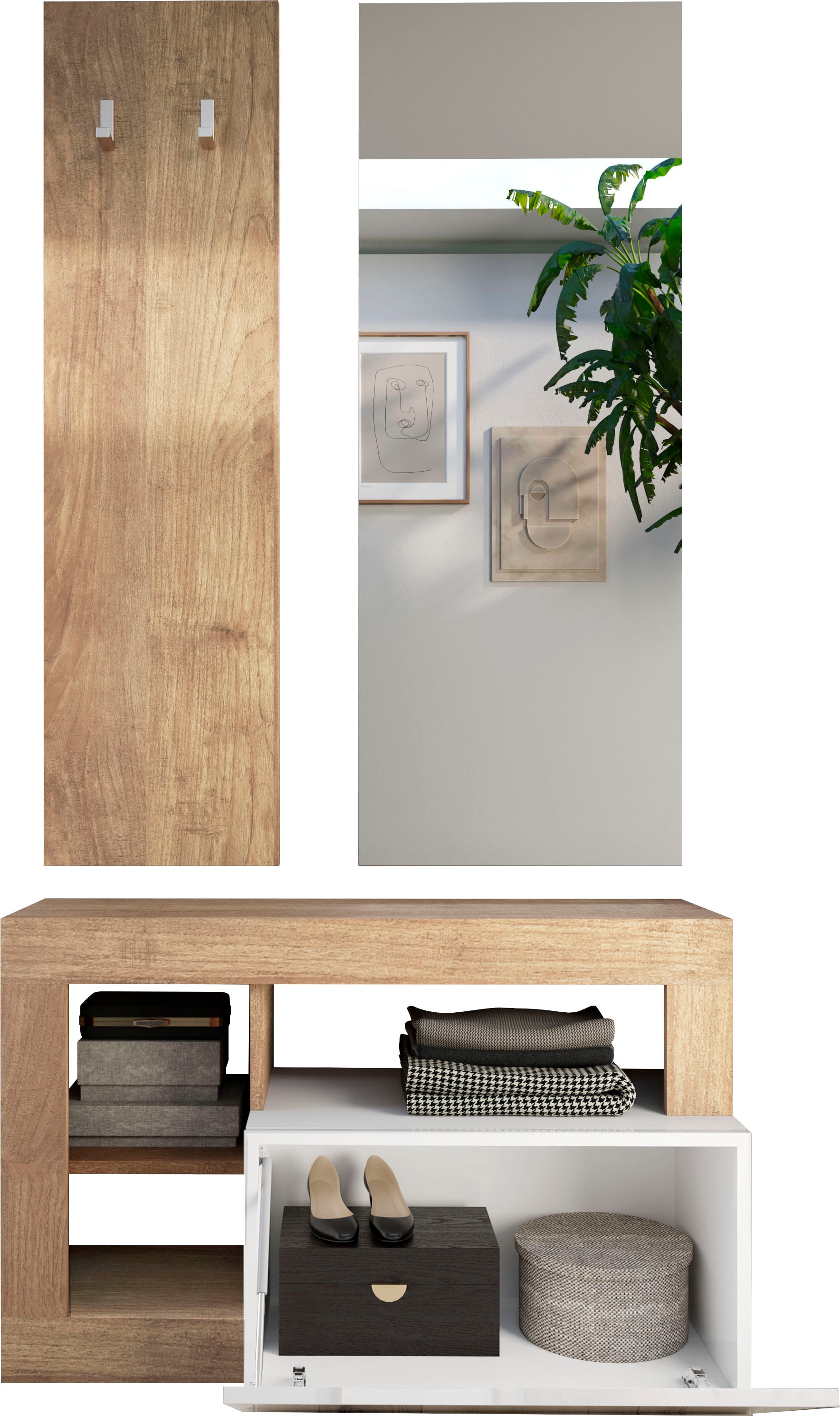 INOSIGN Garderobenschrank »Hamburg, Breite 91 cm« mit 1 Klappe