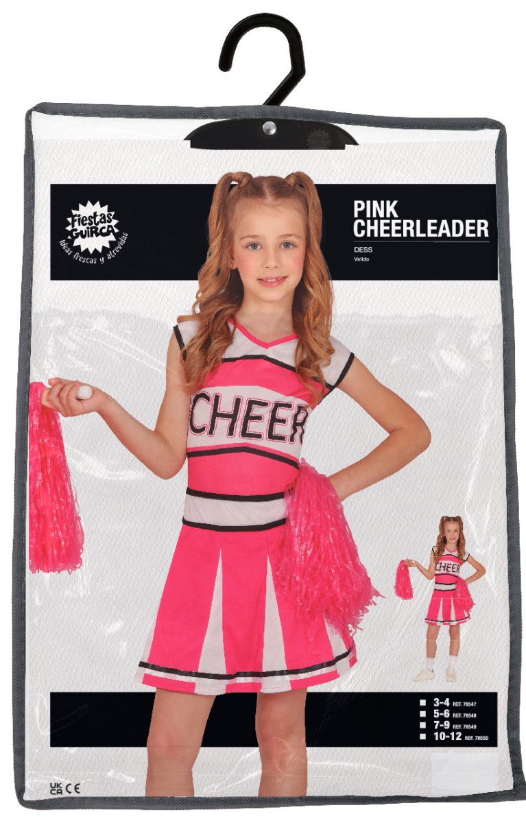 Cheerleader Jurk Roze Meisje