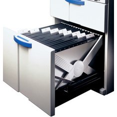 Bac pour dossiers suspendus CARRY eco, polystyrène