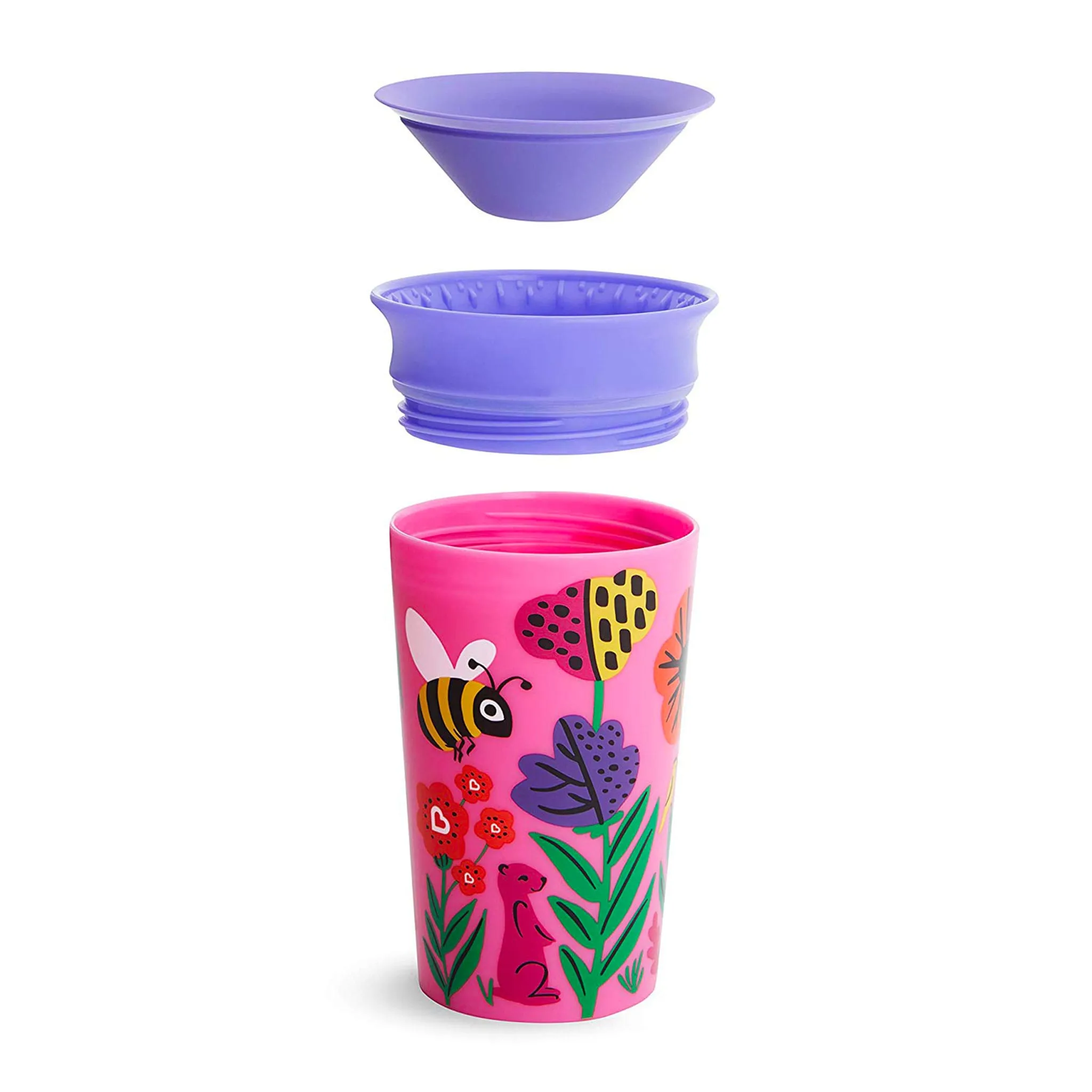 Munchkin Verre Miracle® 360° WildLove 9oz Paquet de 2