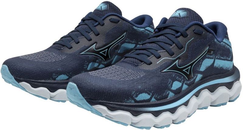 Mizuno - Wave Horizon 7 - Hardloopschoenen - Zwart - Mesh