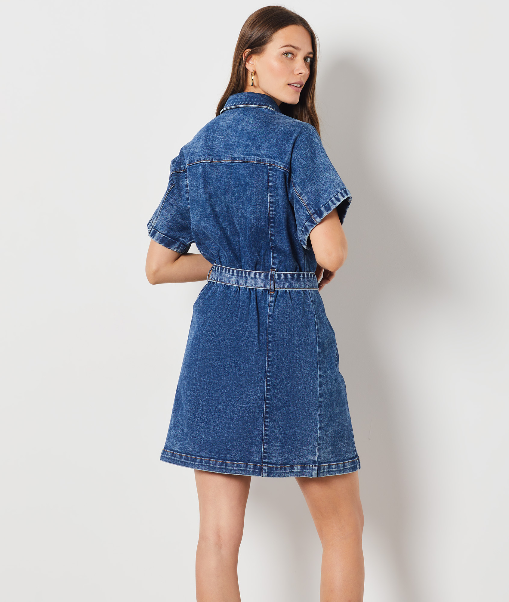 Robe en jean