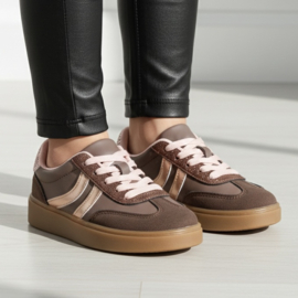 Sparkle Street Sneakers - bruin