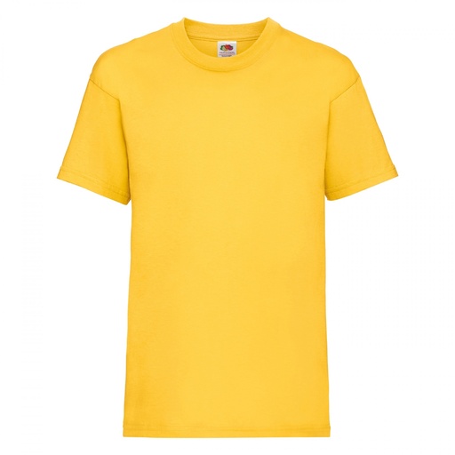 Camiseta básica de manga curta Fruit of the Loom Premium Quality 100% algodão