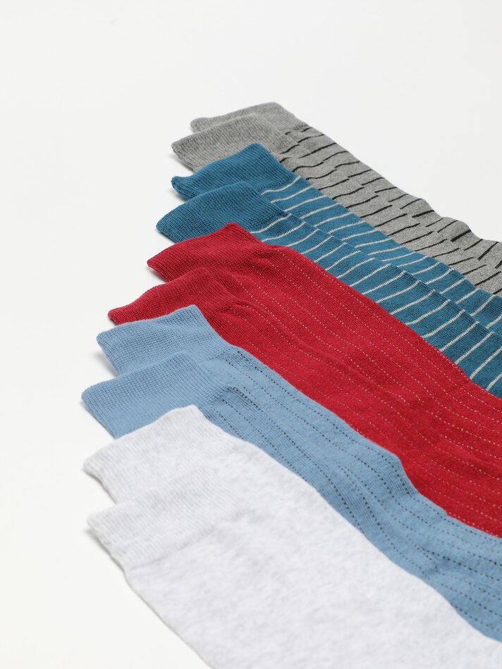 Pacote com 5 pares de meias sortidas - Diversas