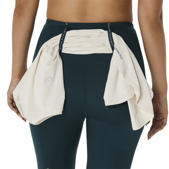 Asics Dame Lange tights Road High Waist Capri Grøn
