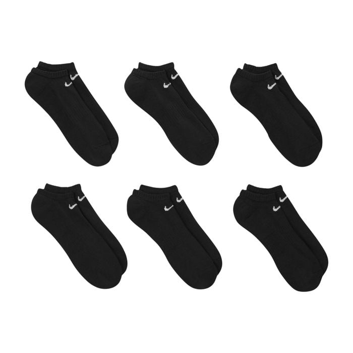 Nike Everyday Cushioned No-Show Socks (6-pack)