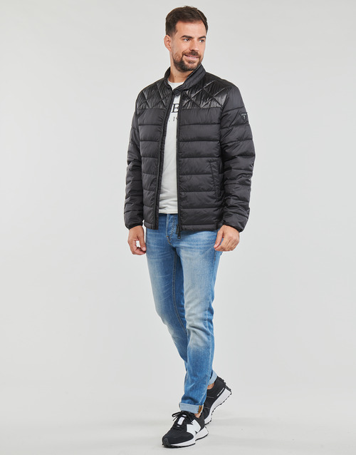Guess - LIGHT PUFFA JACKET - Noir