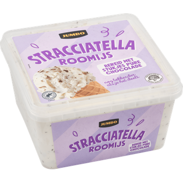 Jumbo Stracciatella Roomijs 518 g