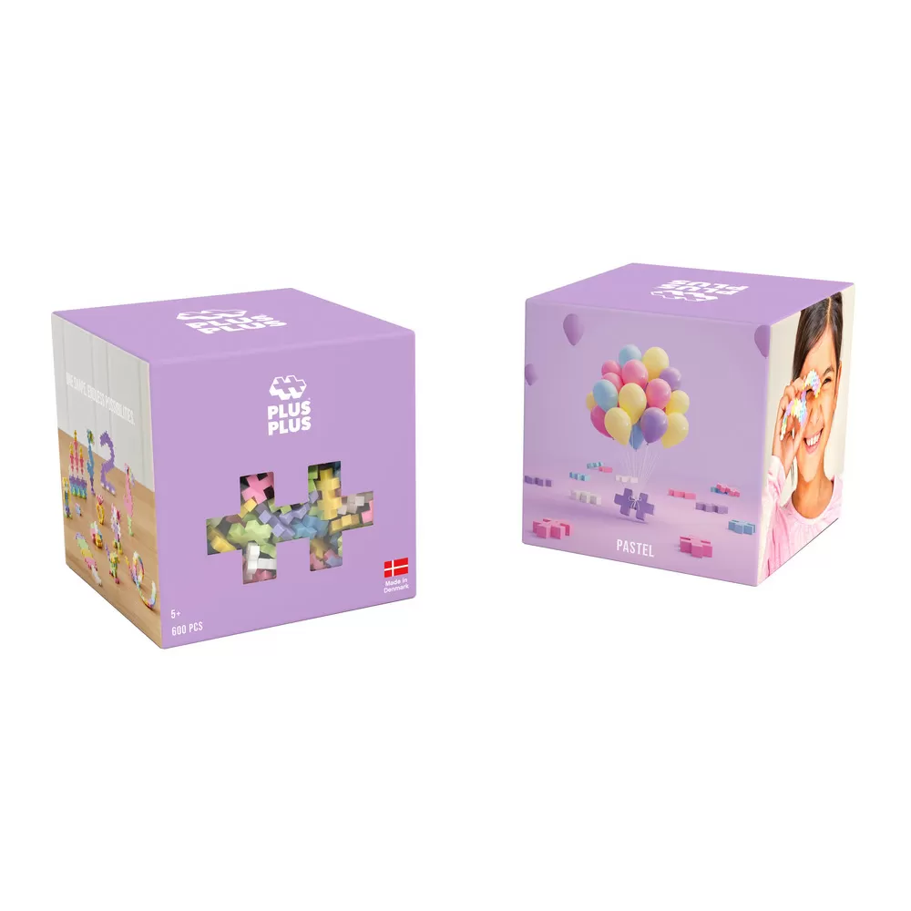 Plus-Plus Pastel - 600 stk.
