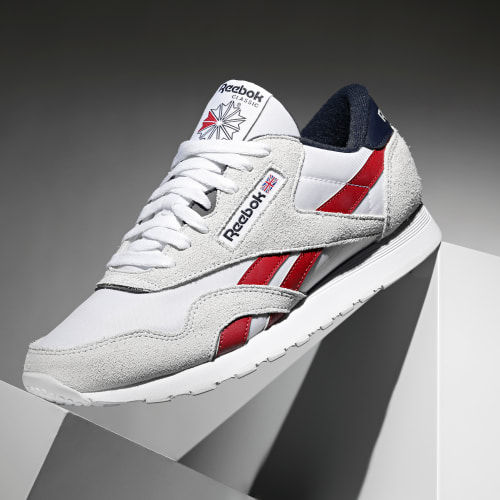 Baskets Classic Nylon GY7232 Footwear White Flash Red Vector Navy