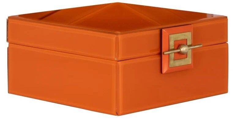Juwelenbox Oranje Groot 212096 Bodine B21 x D21 x H10 cm