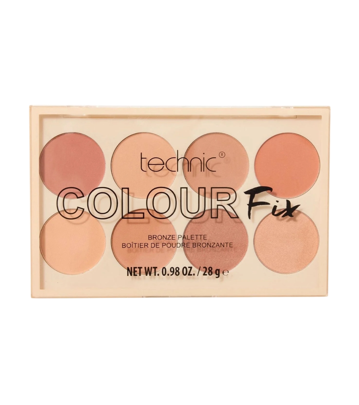 Technic Cosmetics - Paleta de bronzeadores em pó Colour Fix