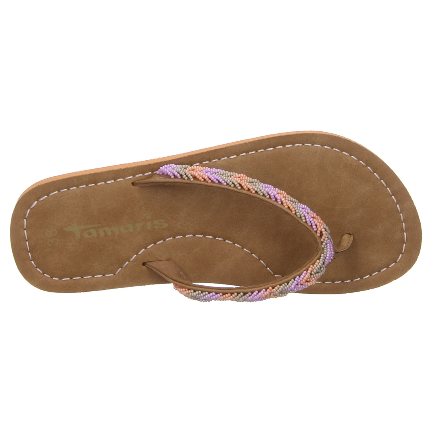 Tamaris Pantolette orange gelb/orange