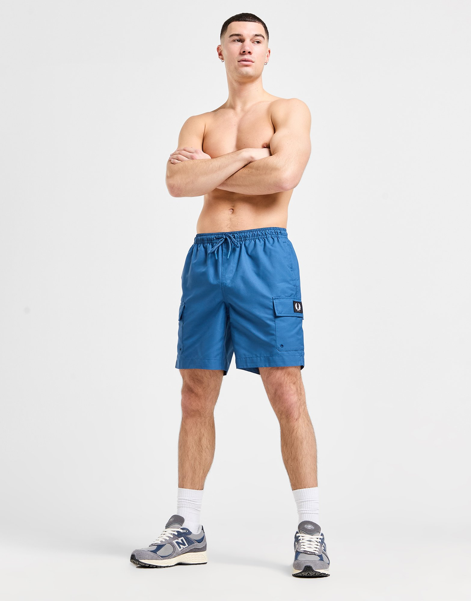 Fred Perry Short de bain Cargo Homme