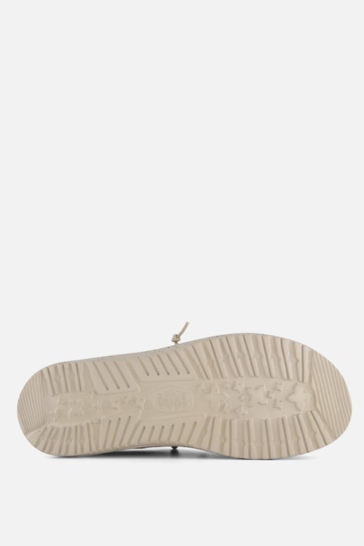 HEYDUDE Wally Coastline Jute Instappers groen