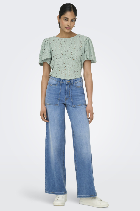 Only groene dames t-shirt