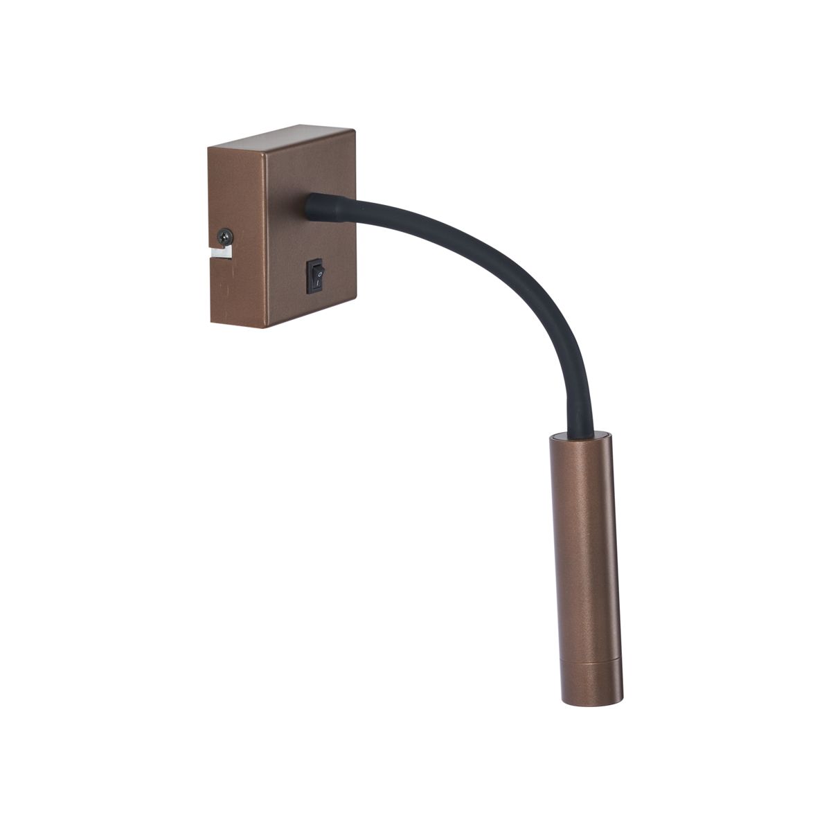 Moderne wandlamp brons met USB-C poort - Gosna