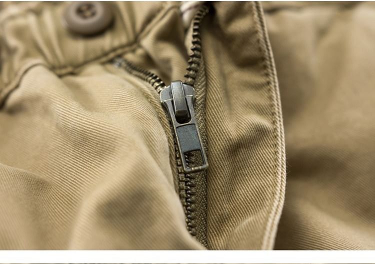Nightbell - Effen shorts met trekkoord in de taille