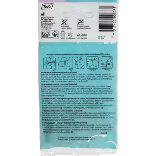 Interdentalbürste Extra Soft Lila ISO Gr. 6