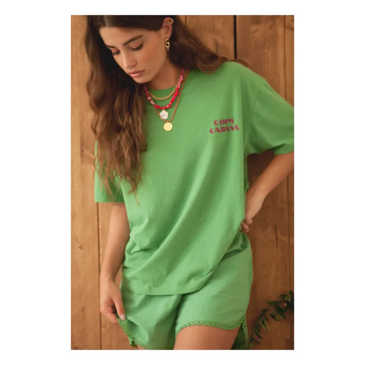 Marlot Paris T-Shirt Coton Bio Jil - Collection Femme | Vert
