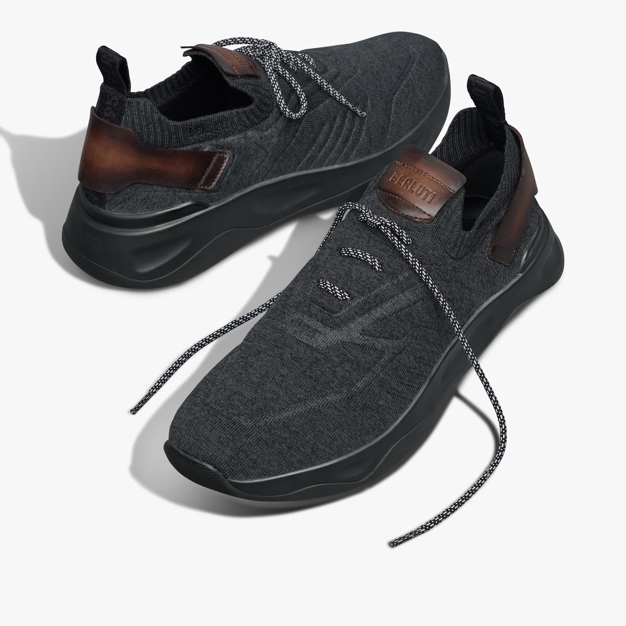 Sneaker Shadow En Maille Et Cuir