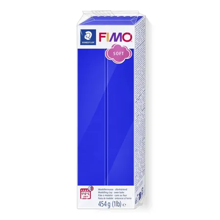 STAEDTLER® FIMO® soft 8021 Modelliermasse brillantblau 454g