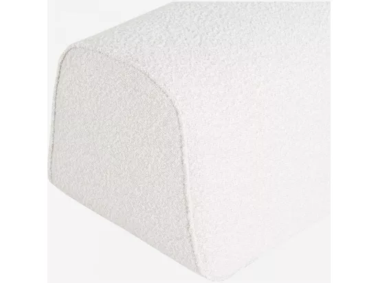 HABITAT - Bout de lit en tissu - Blanc - Design by Marie Matsuura - Colline