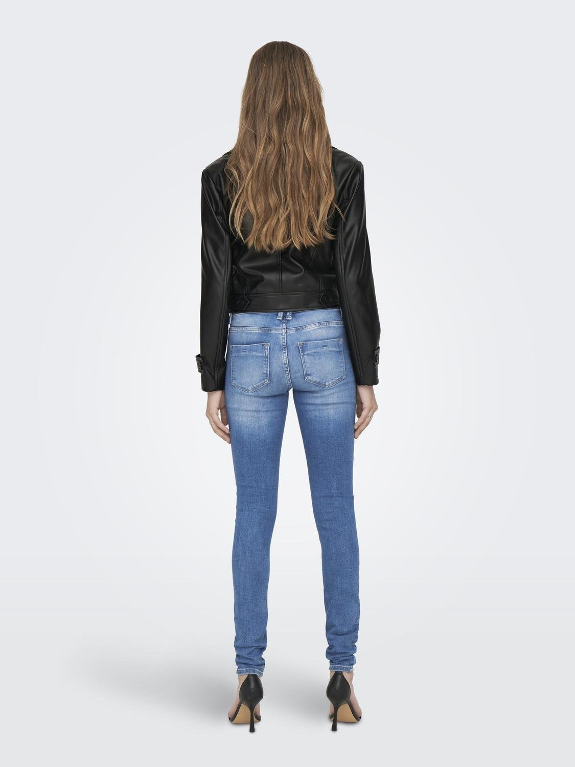 ONLKIM Kunstlederjacke Black