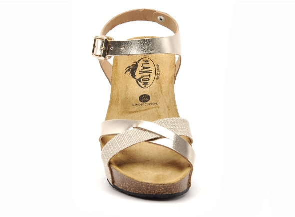 Plakton nu pieds talons femme sofinal 875087 or
