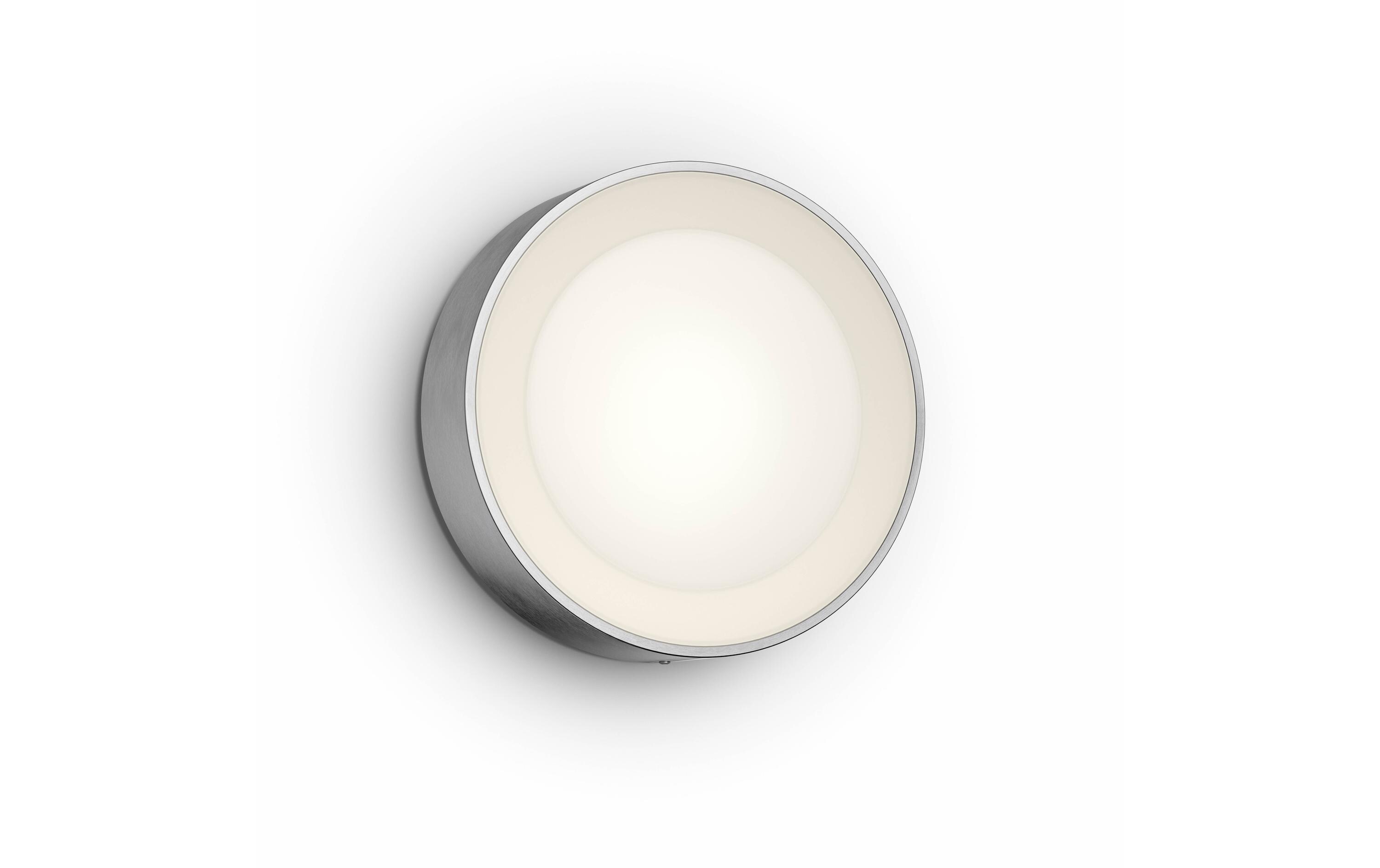 White & Color Ambiance Outdoor Daylo Wandleuchte Silber<br>Aussenleuchte Daylo Hue WACA, Silber