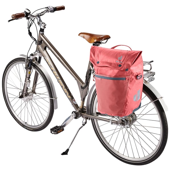 Saccoche Vélo DEUTER MAINHATTAN 17+10 REDWOOD-INK