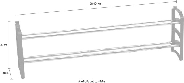 INOSIGN Schuhregal (2 Stck.)