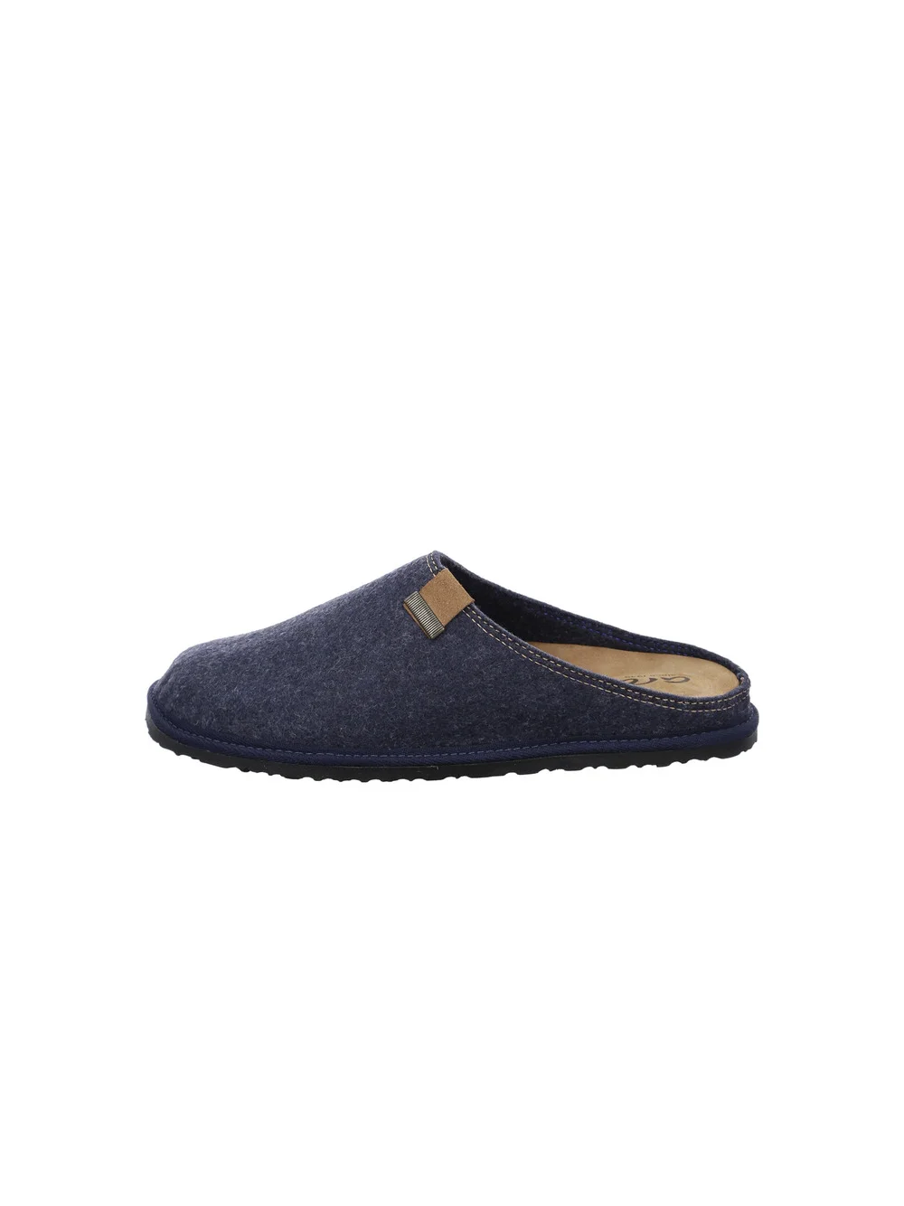 Hausschuh Elvio blau