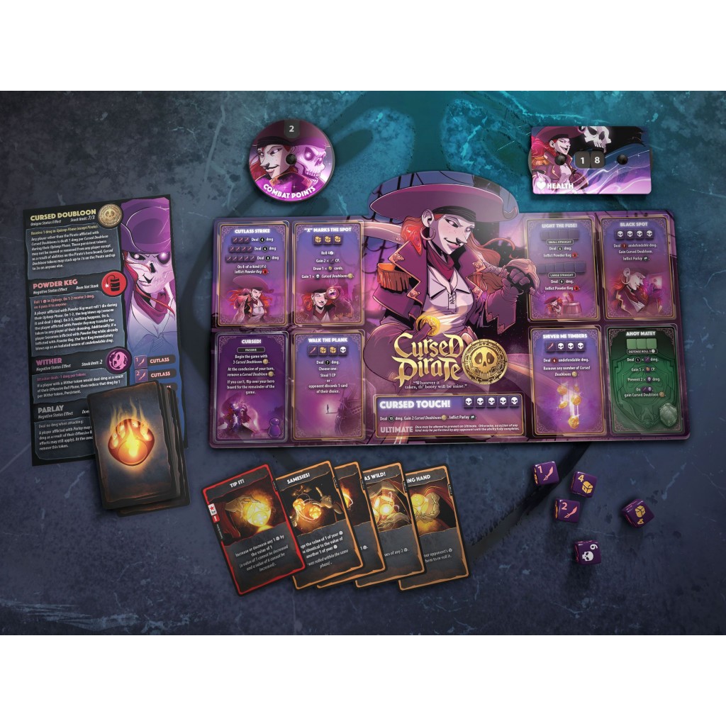 Dice Throne: Season Two - Cursed Pirate v. Artificer