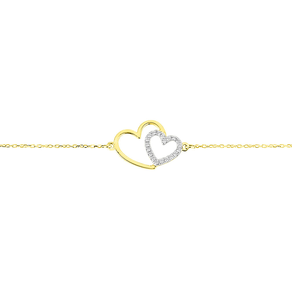 Bracelet Marineta Or Jaune Oxyde De Zirconium