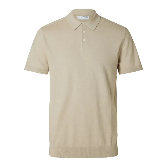 Selected Berg Knit Polo Heren