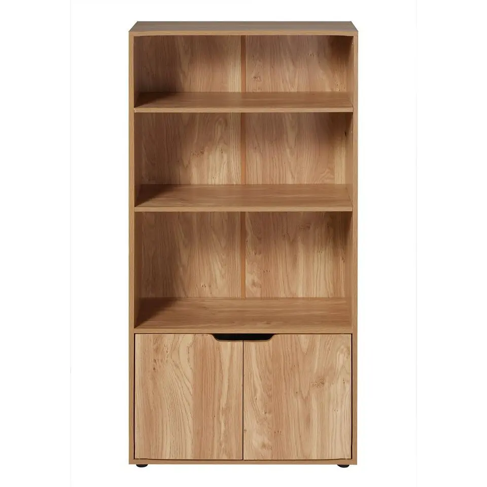 CALICOSY - Boekenkast - Hout - 120x58,5x29 cm