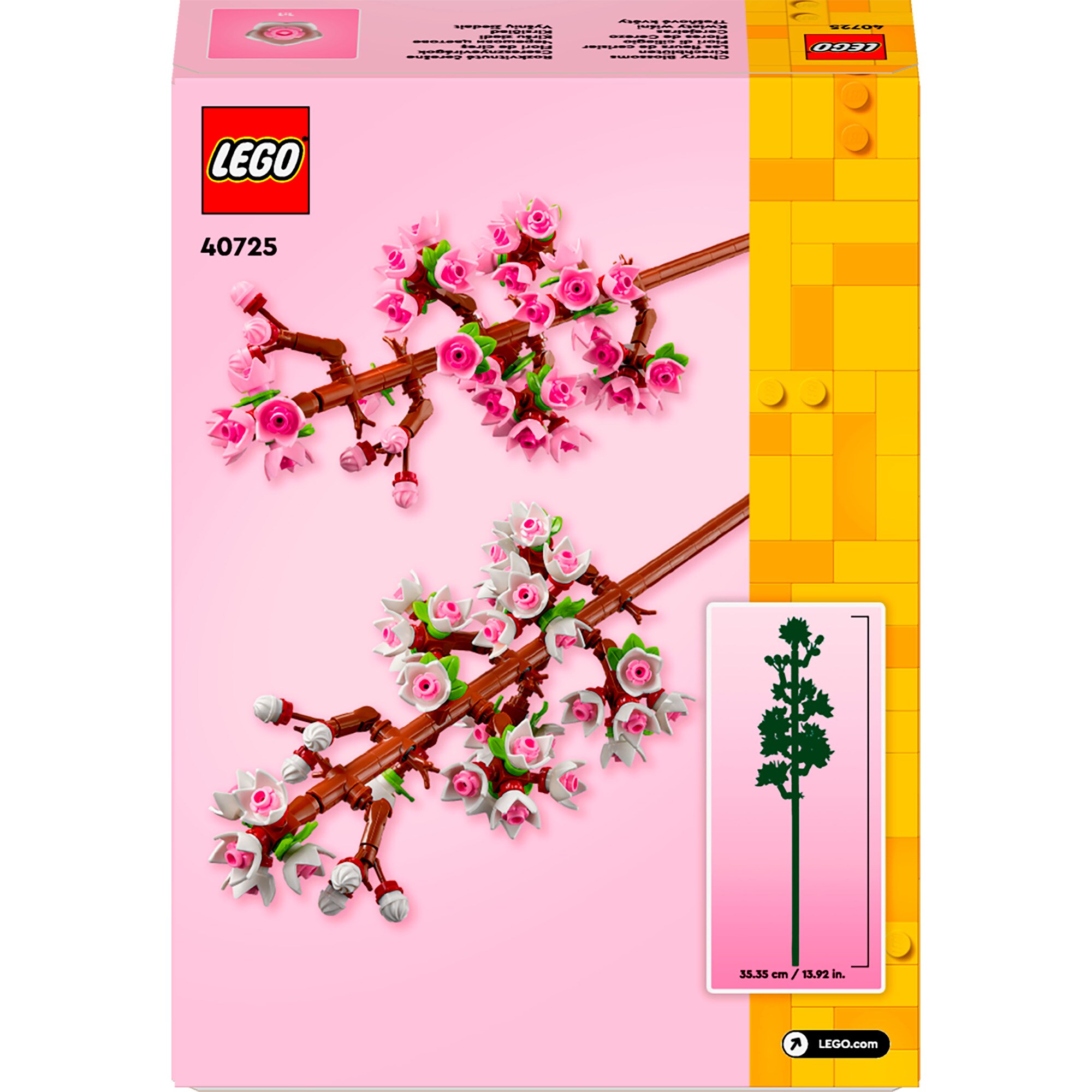 LEGO Konstruktionsspielzeug Botanicals Kirschblüten