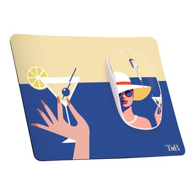 T'nB EXCLUSIV COCKTAIL - Souris sans fil + tapis souris