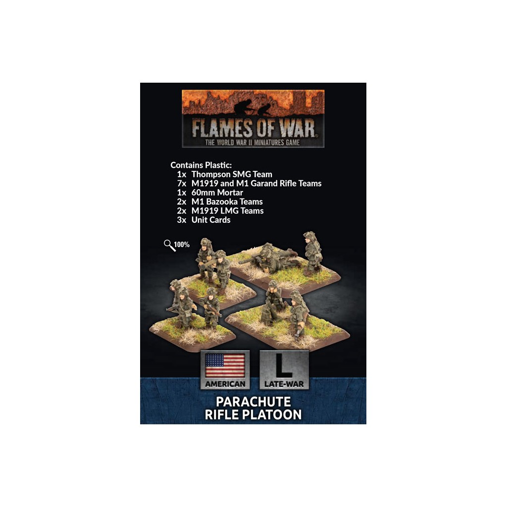Flames of War - Parachute Rifle platoon