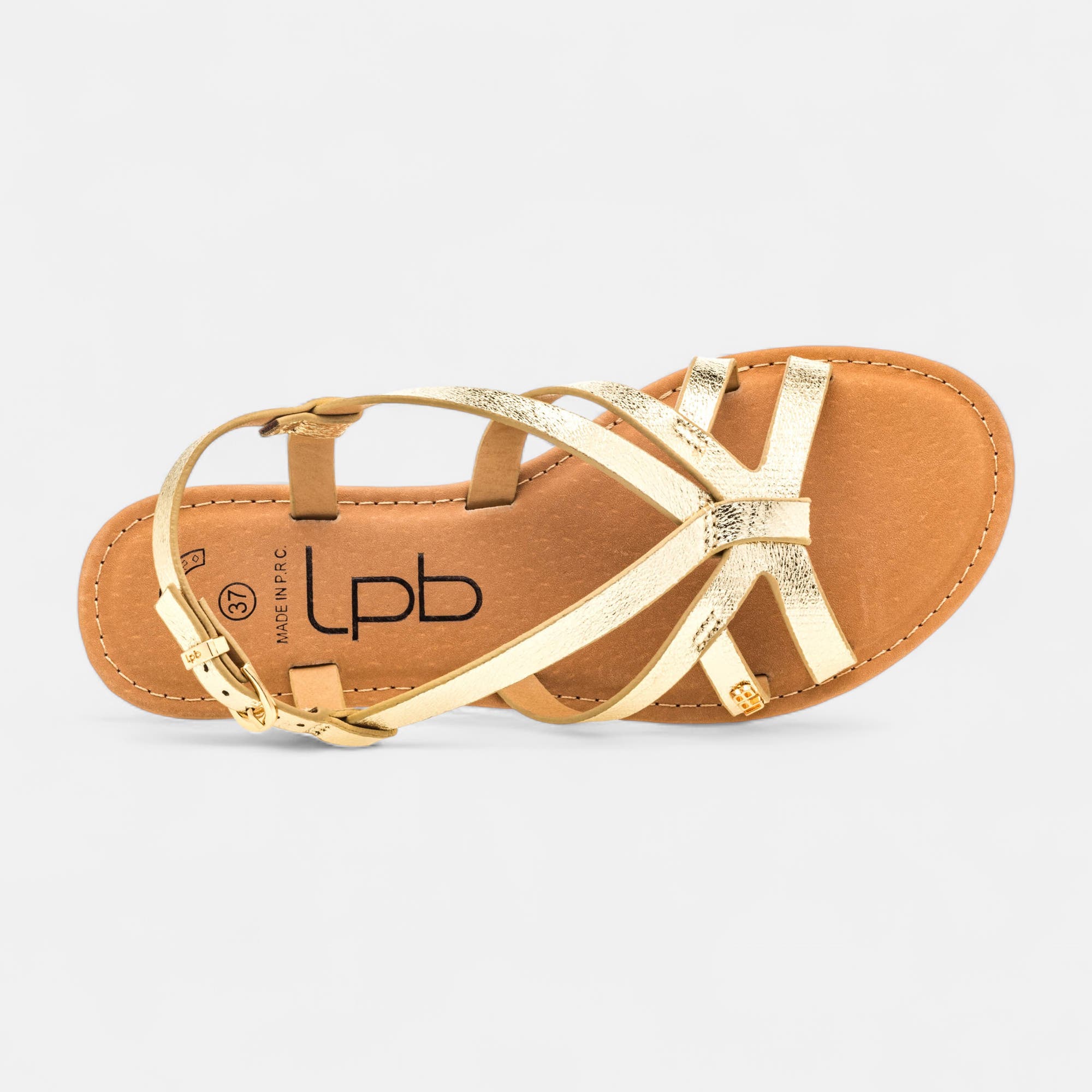 Nu-pieds Femme or