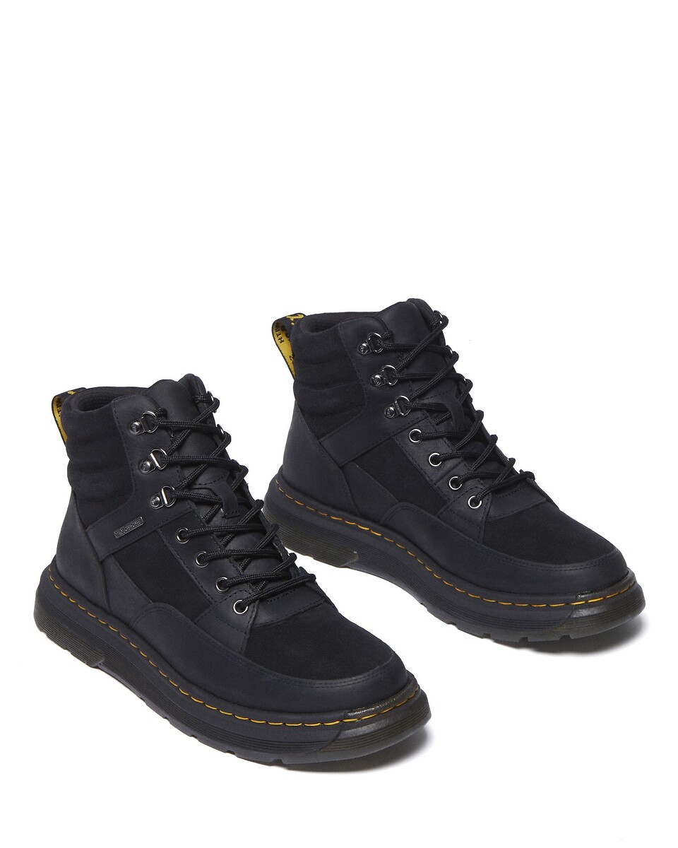 DR. MARTENS<br>Botas Leren Crewson Acolchoadas