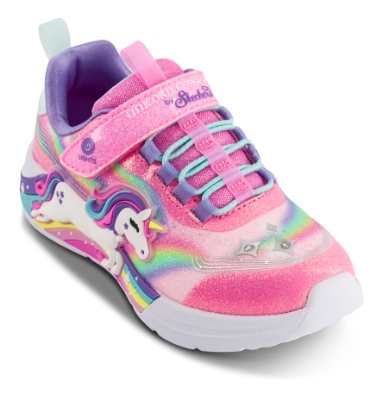 Skechers S-Lights Unicorn Chaser Sneaker Pink 302298L (27-36)