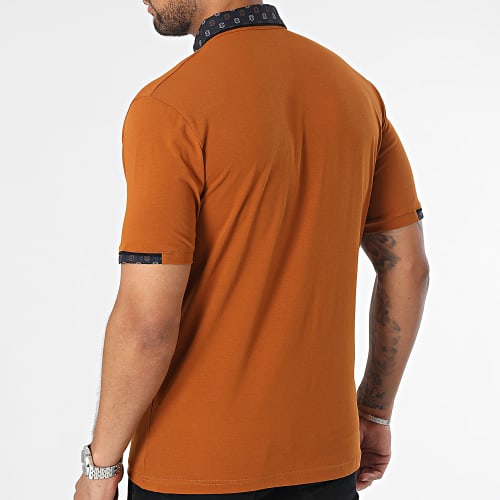 Polo Manches Courtes Marron