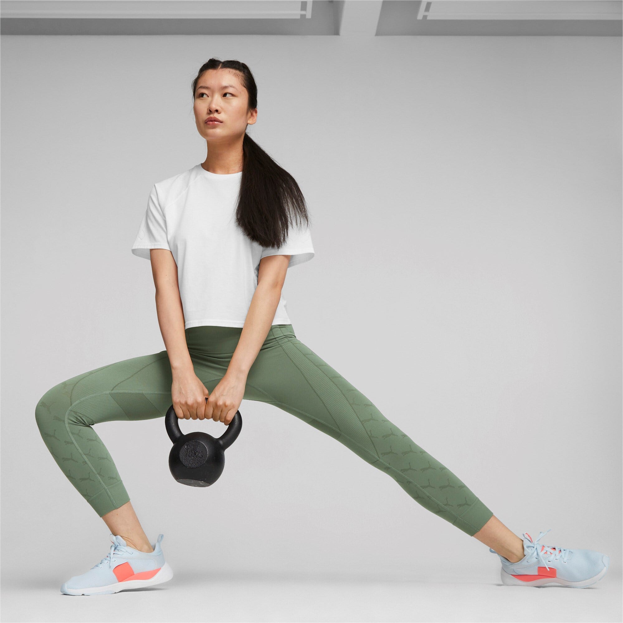PUMA  Evoknit 7/8 High-Waist Tights