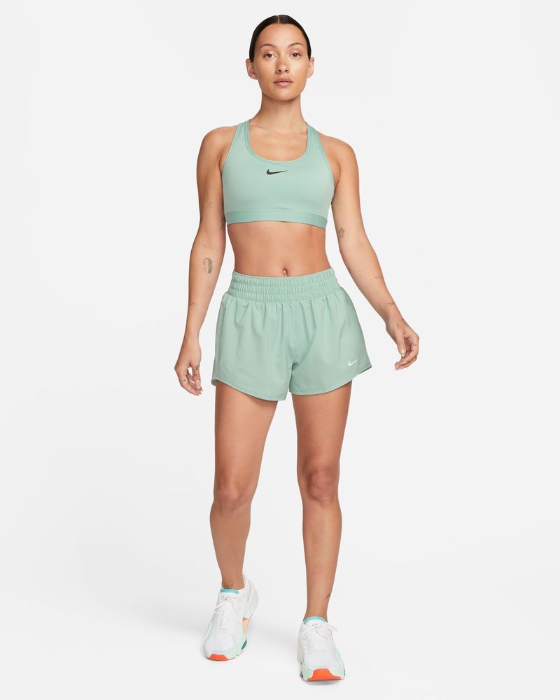 Brassière Nike Swoosh Vert pour femme