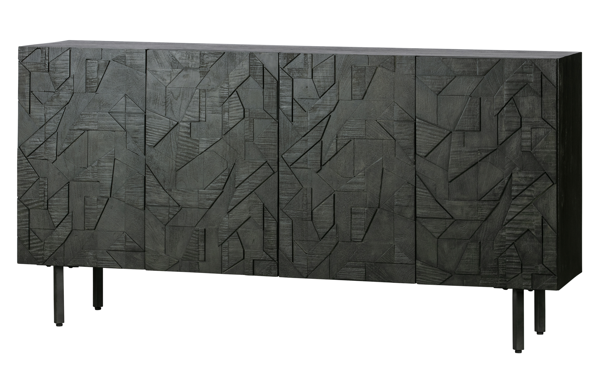 BePureHome dressoir Counter dressoir Counter dressoir hout zwart
