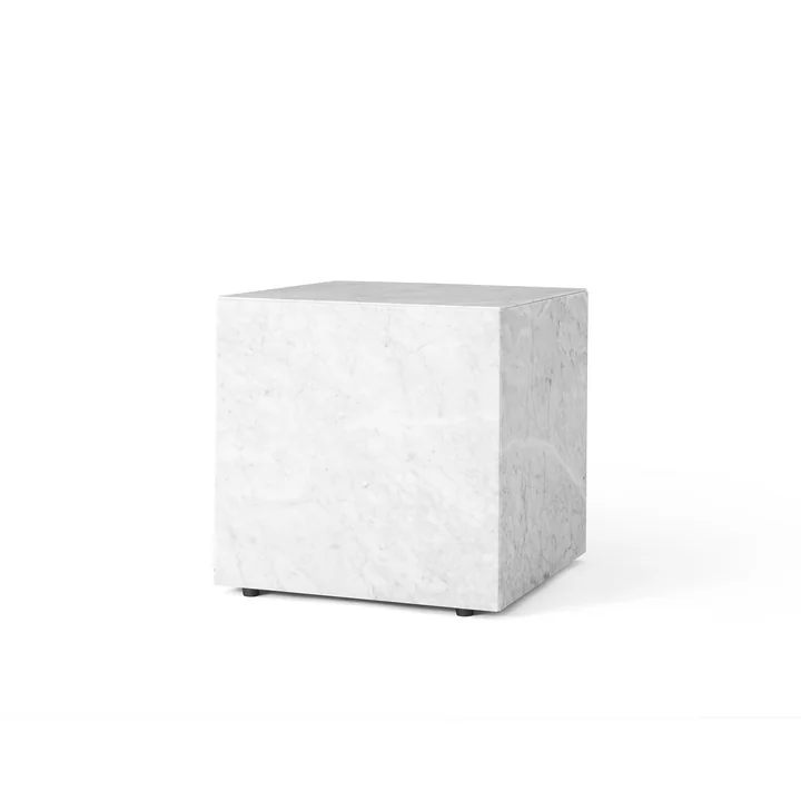 Audo - Plinth Cubic Beistelltisch, weiss