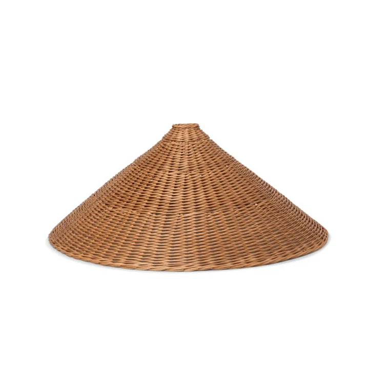 Ferm Living - Dou Rattan Lampenschirm, Ø 68 cm, natur